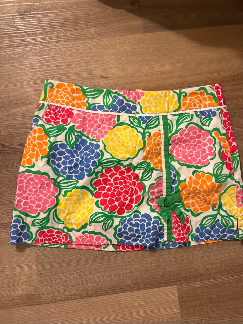 Lilly Pulitzer Floral Mini Skirt in Pink, Red, Yellow, Orange, Blue, Green